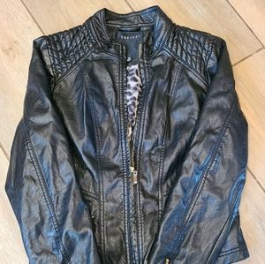 Fake Leather Jacket